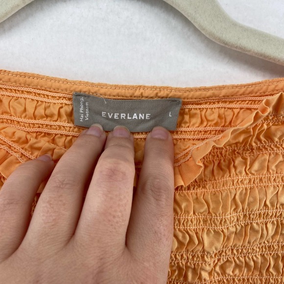 Everlane The Creamsicle Smock Tank Sz Large - Picture 3 of 7